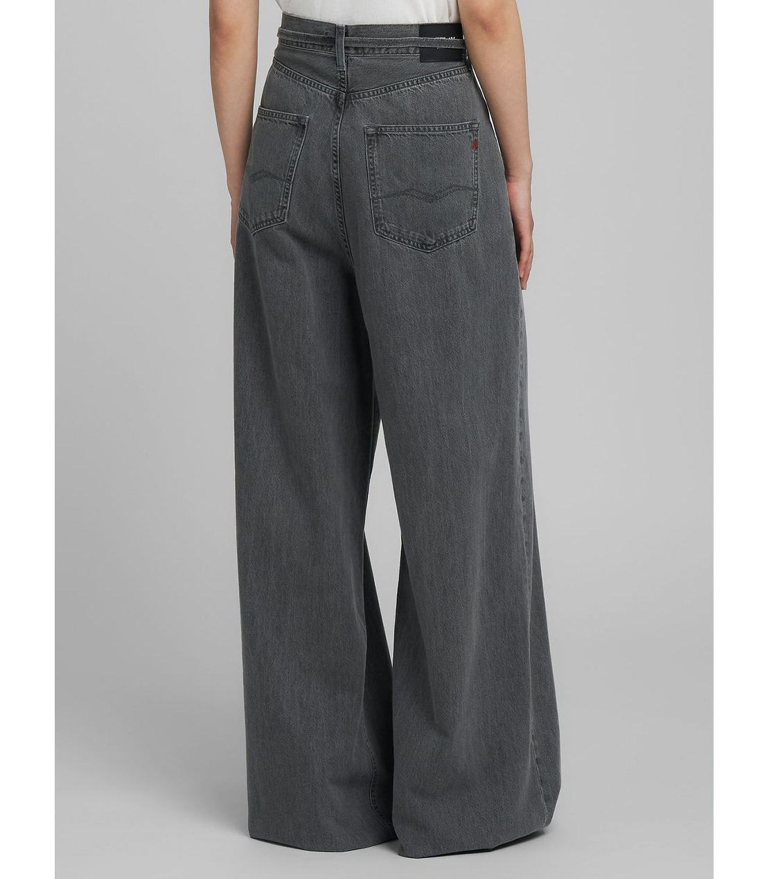 バギーフィットMARGOTTリサイクルブラックデニム 詳細画像 ダークグレー 3